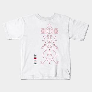 Lodz. My City. Fabryczna Railway Station 2 Kids T-Shirt